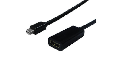 STANDARD adapter/kabel Mini DisplayPort - HDMI, M/F, 0.1m